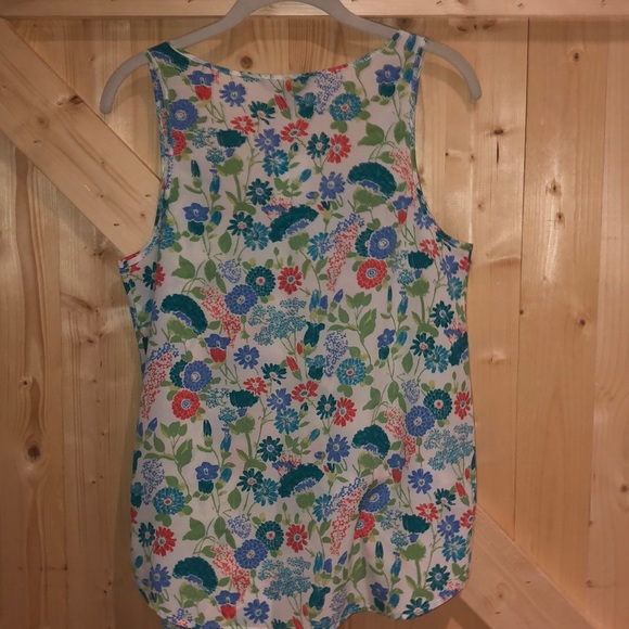 French Connection flowered tank top size 6 - Picture 4 of 4